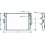 Radiatore acqua per IVECO DAILY dal 2000 al 2006