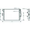 Radiatore acqua per IVECO DAILY dal 2000 al 2006
