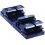 Interruttore alzacristallo sinistro cromato per VOLKSWAGEN GOLF  VI dal 2008 al 2012