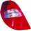 Fanale posteriore bianco per MERCEDES-BENZ A W169 dal 2008 al 2012 lato sinistro guidatore