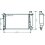 Radiatore acqua per CITROEN SAXO dal 1996 al 1999