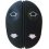 Interruttore alzacristallo sinistro 8 pin per FORD CONNECT dal 2002 al 2006