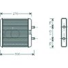 Scambiatore di calore per IVECO DAILY dal 2000 al 2006