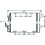 Condensatore per OPEL ASTRA H dal 2007 al 2009