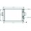 Radiatore acqua per IVECO DAILY dal 1989 al 2000