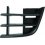 Griglia laterale paraurto per SKODA FABIA dal 2010 al 2014 lato sinistro guidatore