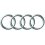 Fregio anteriore per AUDI 80 dal 1991 al 1994