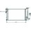 Radiatore acqua per CITROEN ZX dal 1991 al 1997