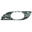 Griglia laterale paraurto mod. avantgarde per MERCEDES-BENZ E dal 2006 al 2009 lato sinistro guidatore