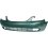 Paraurto anteriore verniciabile con fori fendinebbia per CHRYSLER - DODGE VOYAGER dal 2001 al 2004