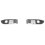 Griglia laterale paraurto Elegance con foro fendinebbia per MERCEDES-BENZ A W169 dal 2008 al 2012 lato destro passeggero