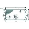 Radiatore acqua per FIAT DUCATO dal 2006 al 2014