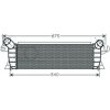 Intercooler per RENAULT KANGOO dal 1997 al 2003