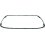 Cornice griglia centr paraurto cromata per FORD FIESTA MK VI dal 2008 al 2012