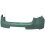 Paraurto posteriore verniciabile 5 porte con fori sensore $mod. GT per RENAULT MEGANE dal 2012 al 2013