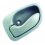 Maniglia apriporta interna anteriore grigia per HYUNDAI ACCENT dal 2000 al 2001 lato sinistro guidatore