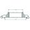 Intercooler per MERCEDES-BENZ C W202 dal 1993 al 1997