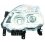 Proiettore cromato per NISSAN X-TRAIL dal 2010 al 2014 lato sinistro guidatore