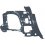 Staffa paraurto anteriore per VOLKSWAGEN GOLF  VI GTI dal 2009 al 2012 lato destro passeggero