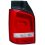 Fanale posteriore 1 porta cromato per VOLKSWAGEN TRANSPORTER T5 dal 2009 al 2015 lato sinistro guidatore