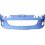 Paraurto anteriore verniciabile con fori lavafari $05-04-08-08 per PEUGEOT 407 dal 2004 al 2010