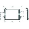 Condensatore per SEAT IBIZA dal 2001 al 2008