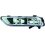 Fendinebbia con DRL per VOLKSWAGEN PASSAT dal 2010 al 2014 lato sinistro guidatore