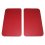 Coppia pannelli anteriori 500 R rosso per FIAT 500 dal 1965 al 1975