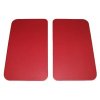 Coppia pannelli anteriori 500 R rosso per FIAT 500 dal 1965 al 1975