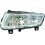 Fendinebbia cromato con DRL per VOLKSWAGEN POLO dal 2009 al 2014 lato destro passeggero