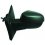 Retrovisore meccanico nero 09-09-12-11 per RENAULT TWINGO dal 2007 al 2011 lato sinistro guidatore