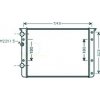 Radiatore acqua per VOLKSWAGEN LUPO dal 1998 al 2005