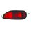 Fanale retronebbia per OPEL CORSA C dal 2003 al 2006 lato sinistro guidatore