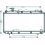 Radiatore acqua per TOYOTA RAV 4 dal 2000 al 2003