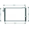 Condensatore per HONDA CIVIC dal 2001 al 2003