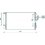 Condensatore per KIA SPORTAGE dal 2008 al 2010