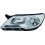 Proiettore 10-07-12-08 per VOLKSWAGEN TIGUAN dal 2007 al 2011 lato sinistro guidatore