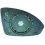 Piastra specchio retrovisore termica per CHEVROLET - DAEWOO CRUZE dal 2012 lato sinistro guidatore