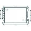Radiatore acqua per AUDI A6 dal 1997 al 2001