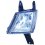 Fendinebbia per PEUGEOT 407 dal 2004 al 2010 lato sinistro guidatore