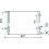 Condensatore per HYUNDAI i20 dal 2008 al 2012