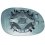 Piastra specchio retrovisore per PEUGEOT 206 dal 1998 al 2009 lato sinistro guidatore