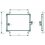 Condensatore per CITROEN JUMPER dal 1994 al 2002
