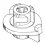 Ghiera registro faro per CITROEN ZX dal 1991 al 1997