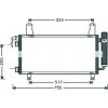 Condensatore per MAZDA 6 dal 2005 al 2007