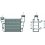 Intercooler per AUDI A4 dal 2000 al 2004