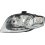 Proiettore fan bianco 10-04-10-06 per AUDI A4 dal 2004 al 2008 lato sinistro guidatore