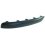 Modanatura paraurto anteriore 05-04-08-08 $con profilo cromato per PEUGEOT 407 dal 2004 al 2010 lato sinistro guidatore
