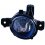 Fendinebbia base interna nera per BMW X3 E83 dal 2006 al 2010 lato destro passeggero