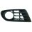 Griglia laterale paraurto con foro fendinebbia per VOLKSWAGEN GOLF PLUS dal 2005 al 2009 lato sinistro guidatore